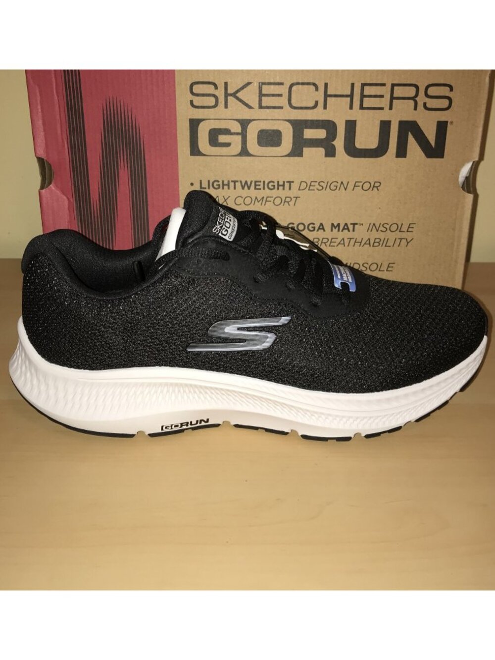 Women's SKECHERS Go Run Consistent 2.0 Engaged-128605-Size 11- Black - Picture 3 of 16